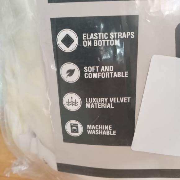 NIB PrinceDeco Velvet Recliner Chair Cover - Picture 2 of 5